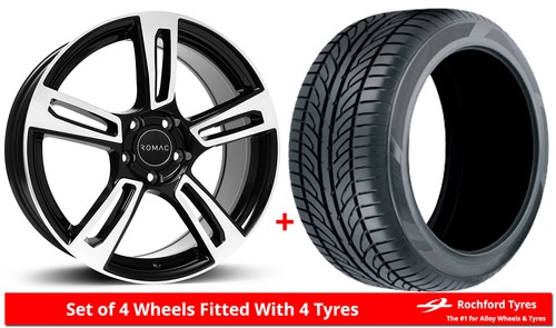Alloy wheels tyres - &, romac