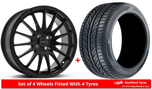 Alloy wheels tyres romac - &, 16"