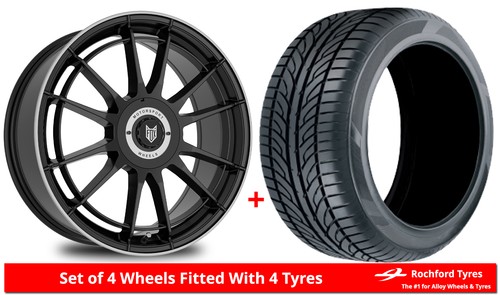 Alloy wheels tyres fox - 17",